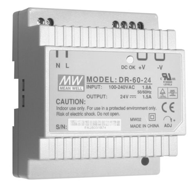 CONTI+ Schaltnetzteil DC 24V/4,2A HDR-100-24N  Art.Nr.  CONO582000