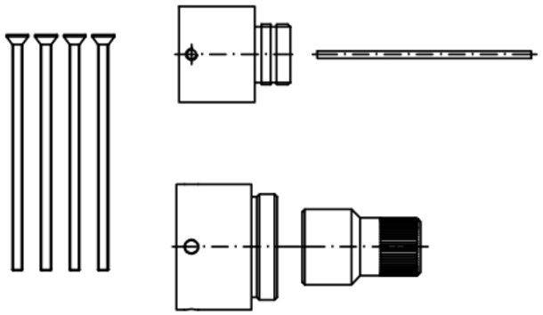 CONTI+ Verlängerungssatz 30 mm, Ölhydraulik  Art.Nr.  CONO672500
