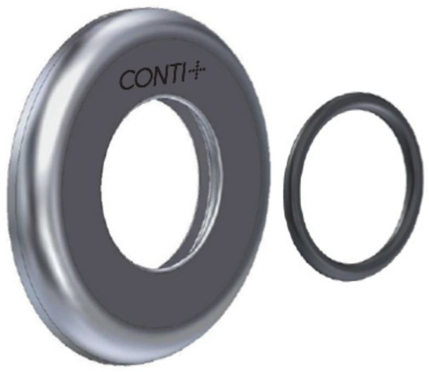 CONTI+ Set Rosette mechanische Auslösung Auf/Zu-Griff, Öl- und Wasserhydraulik mit O-Ring CONZ0640000