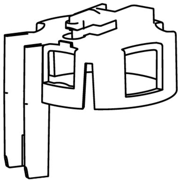 CONTI+ Halteteil Batteriehalterung auf Ventil  Art.Nr.  CONZ8139611