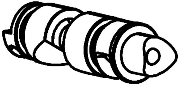 CONTI+ Drehschieber mit Adapter  Art.Nr.  CONZ8170089