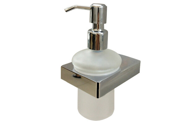 CONTI+ Senso Style Wandseifenspender SES Auslauf 160 mm Höhe 100 mm Wandbefestigung chrom  Art.Nr.  SES-ASW,16
